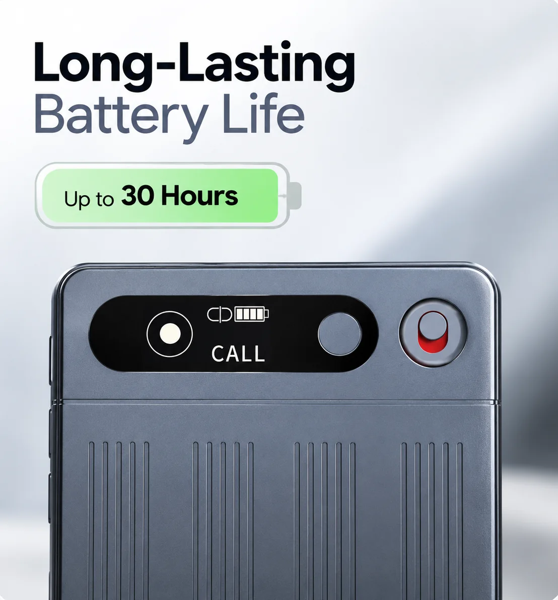 OneVerse device with up to 30 hours of battery life